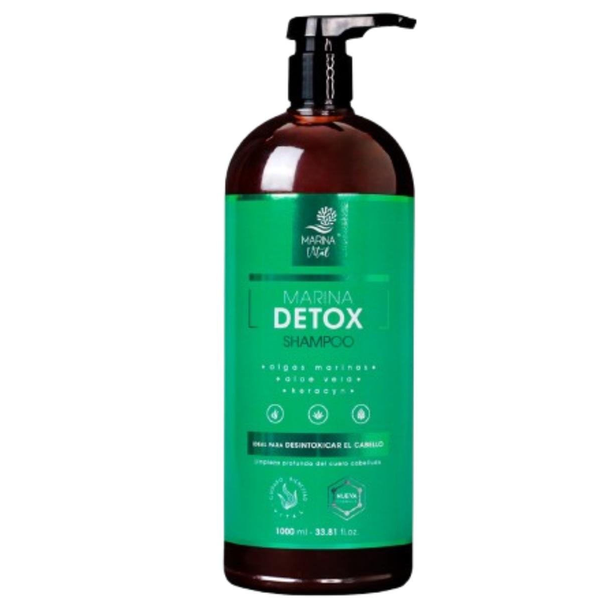 Shampoo Algas Marina 1000 ml. Detox Marina Vital