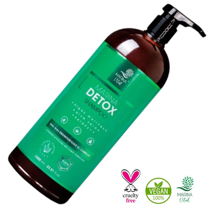 Shampoo Algas Marina 1000 ml. Detox Marina Vital