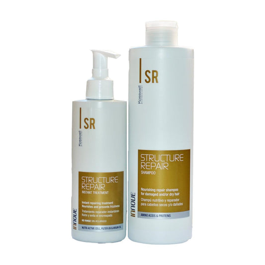 Structure Repair Instant 150 ml y Shampoo 500 ml Kosswell