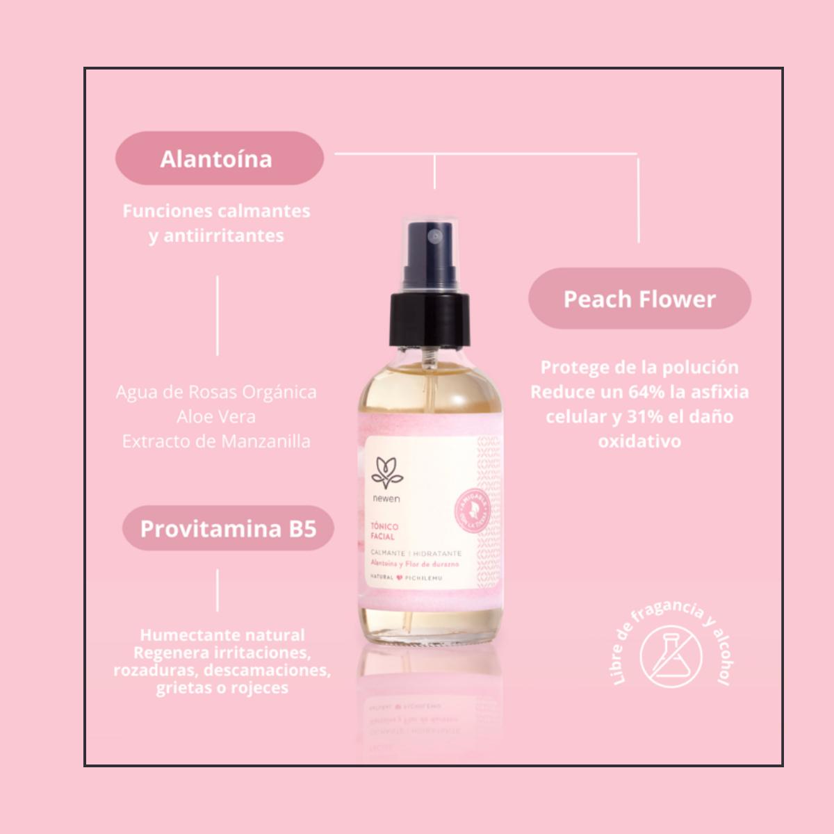 Tonico Facial Calmante Hidratante Newen