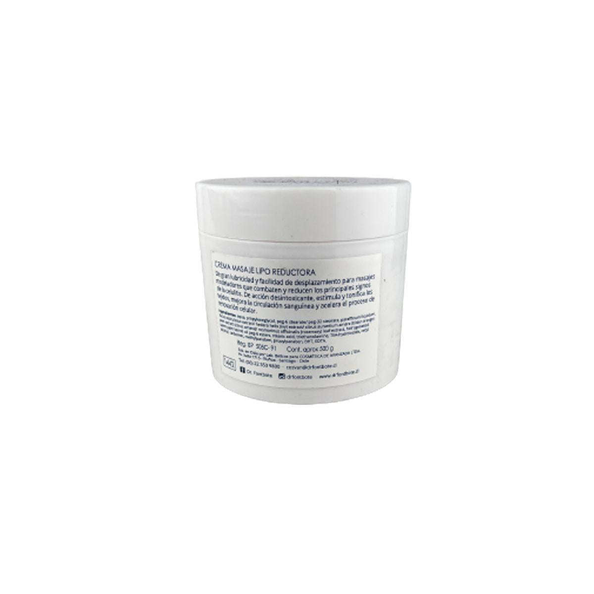 Crema de Masajes Liporeductora 500 g Dr Fontbote