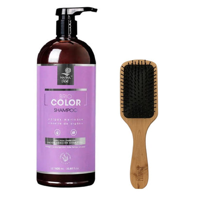 Shampoo Briocolor 1000 ml + Cepillo Desenredador