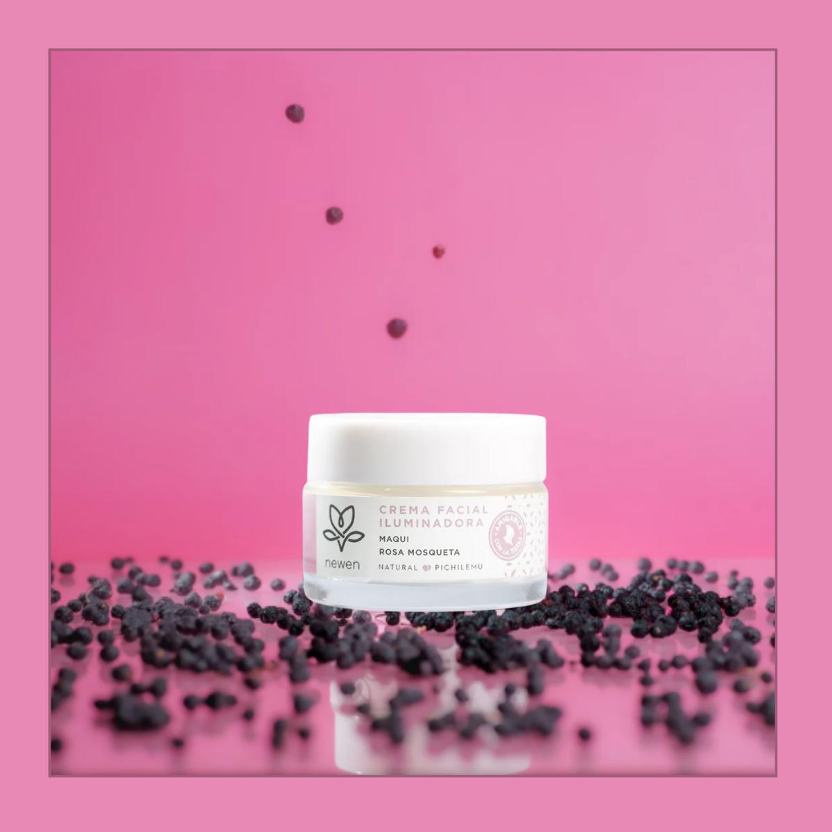 Crema Facial Iluminadora Maqui Rosa Mosqueta 50 g Newen