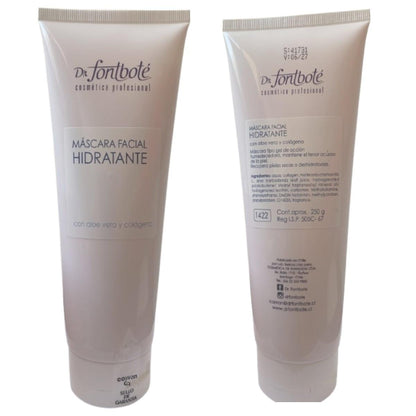 1422 MÁSCARA HIDRATANTE C/ALOE VERA Y COLÁGENO 250 g