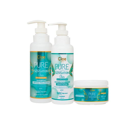 Shampoo Acondicionador Mascara Clear Cloe Pack