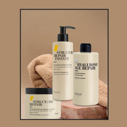 Kosswell Shampoo Hyaluronic Age Repair  y Máscara e Instant