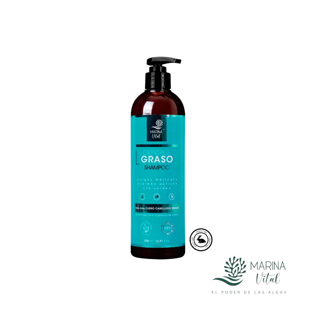 Shampoo Control Graso, Acondicionador Y Locion Multiproposito