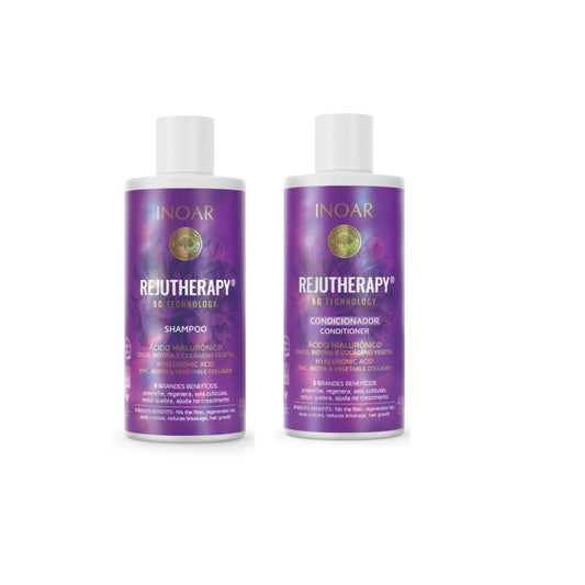 Shampoo y Acondicionador Rejutherapy 5G Technology Ácido Hialurónico 400 Ml