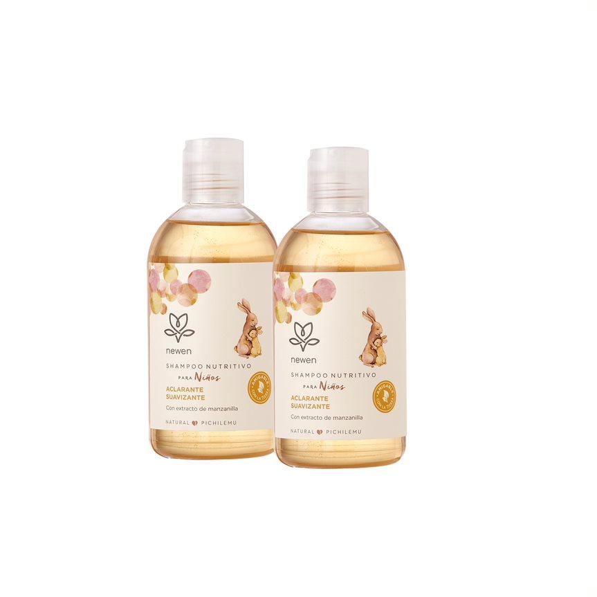 Shampoo NiÃ±o (a) Nutritivo Con Manzanilla Pack (2) Newen