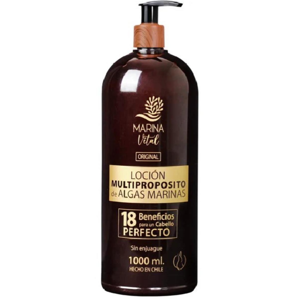 Loción Multiproposito Marina Vital 1 Ltr + Cepillo Madera