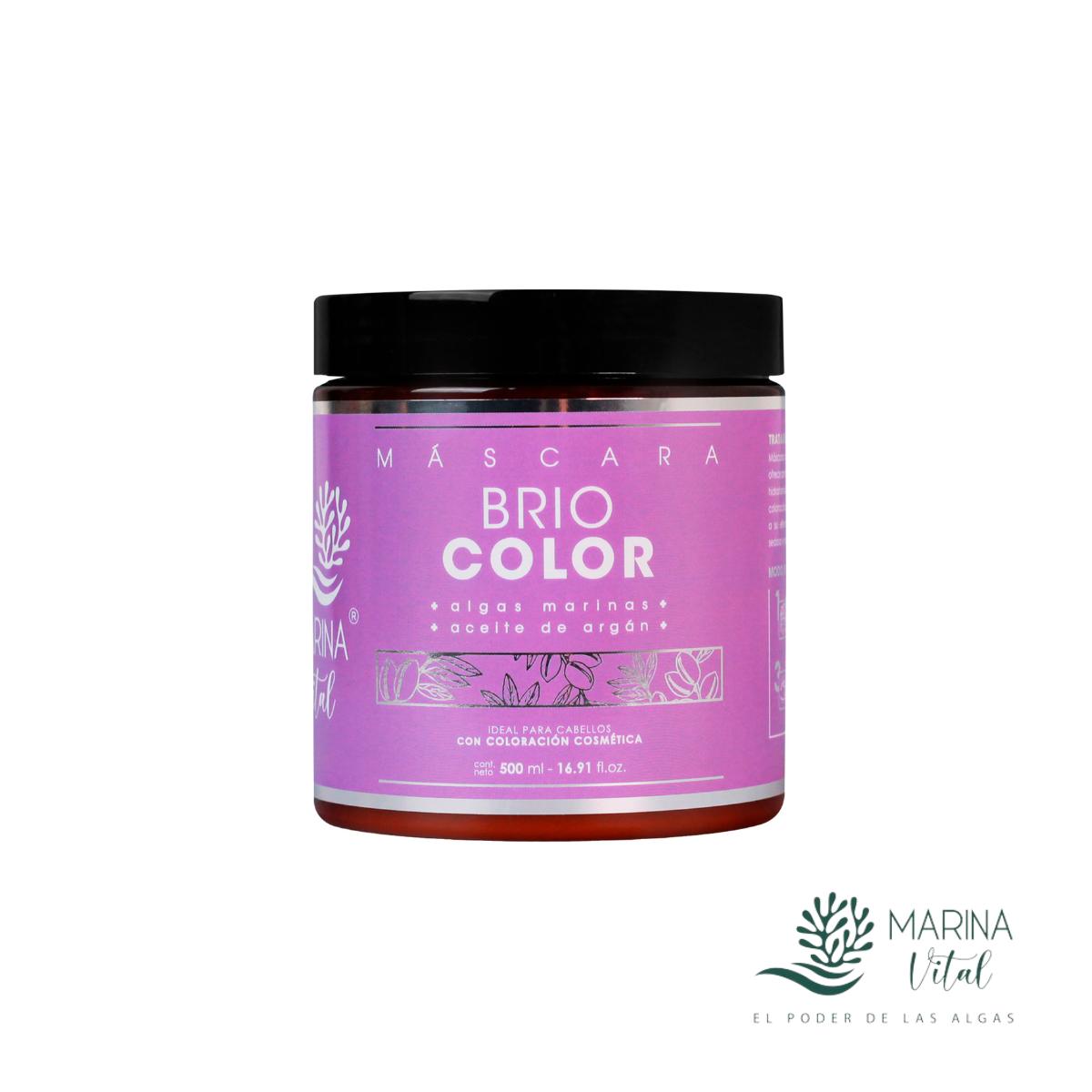 Shampoo y Máscara Briocolor  Marina Vital 500 Ml C/u
