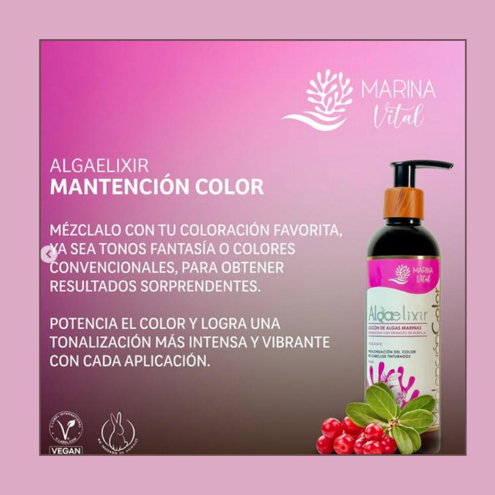 Loción AlgaElixir Mantención Color 250 ml Marina Vital