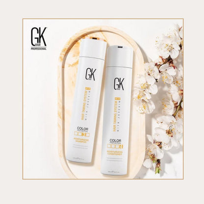 Shampoo y Acondicionador Moisturizing 300 ml c/u Gk Hair