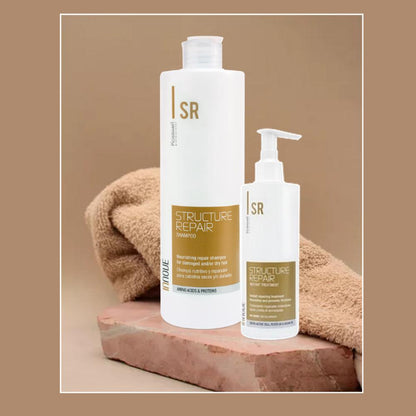 Structure Repair Shampoo 500 Ml y Kosswell Instant Structure Repair Tratamiento Reparador